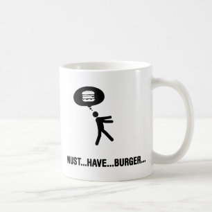 Burger-Liebhaber Kaffeetasse