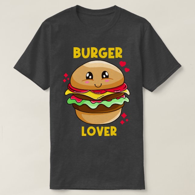 Burger Lover T-Shirt (Design vorne)
