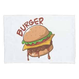Burger Lovers Kissenbezug