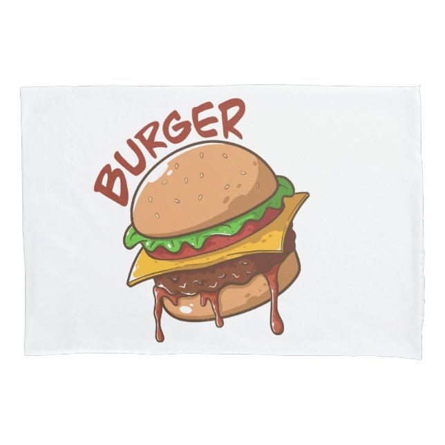 Burger Lovers Kissenbezug (Vorderseite)