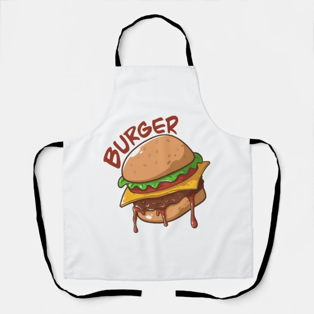 Burger Lovers Schürze (Vorderseite)