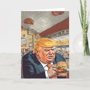 Burger Man Card Dankeskarte