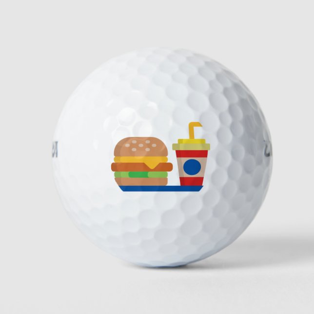 Burger Meal Golfball (Vorderseite)