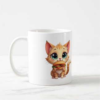 Burger Meows & Cuddles Kaffeetasse