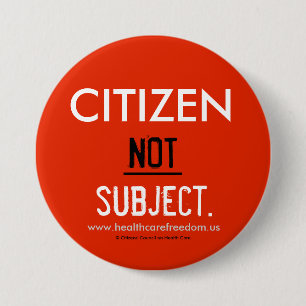 Bürger NICHT abhängig - Button