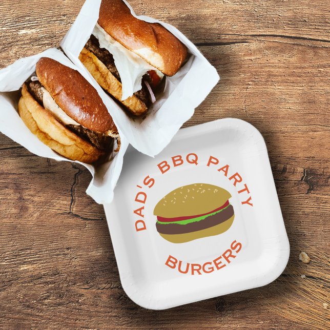Burger Party Backyard GRILLEN Teller für benutzerd (Von Creator hochgeladen)