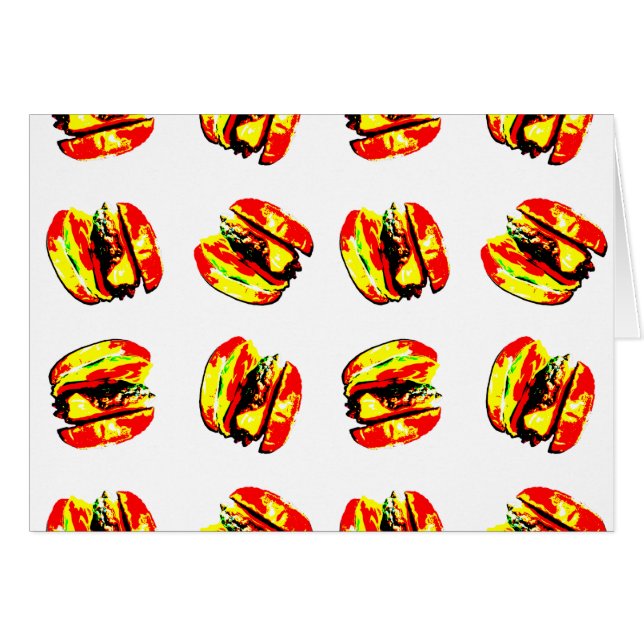 Burger Pattern (Vorderseite (Horizontal))