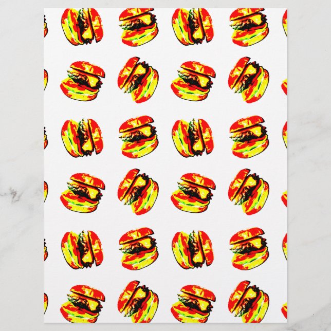 Burger Pattern (Vorderseite)