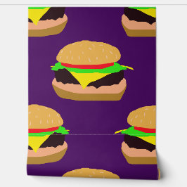 Burger Pattern Tapete