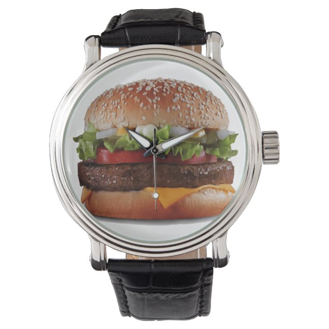 BURGER PLUS ARMBANDUHR (Vorderseite)
