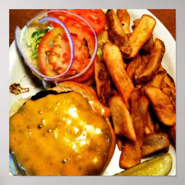 Burger Poster (Vorne)