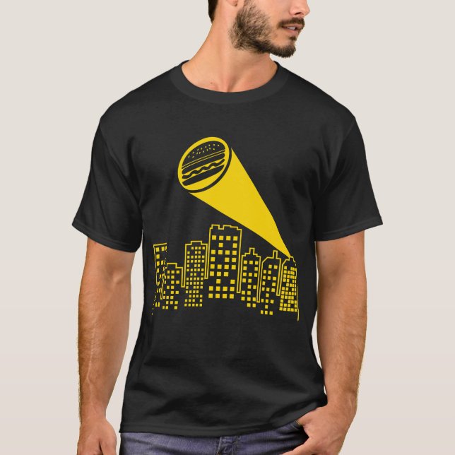 Burger Sign T-Shirt (Vorderseite)