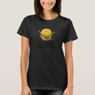 Burger sind immer die Antwort auf den lustigen Ham T-Shirt