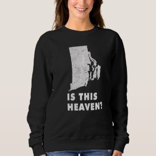 Bürger Stolz Amerika Staat USA Himmel Heimat Rhode Sweatshirt