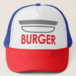 Burger-Symbol Truckerkappe