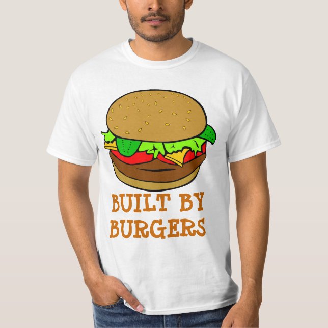 Burger T-Shirt (Vorderseite)