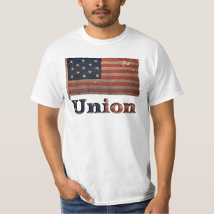 Bürgerkrieg Union Flagge ✨ Vintage Historisch T-Shirt