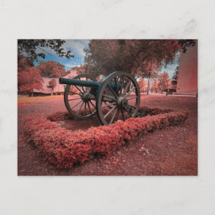 Bürgerkriegsdenkmal in Milledgeville Georgia Postkarte