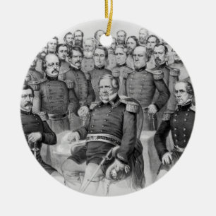 Bürgerkriegsgeneräle der Union Ornament