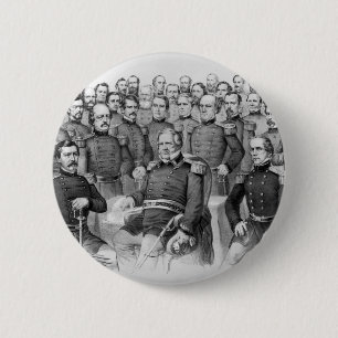 Bürgerkriegsgeneräle der Union-Taste Button