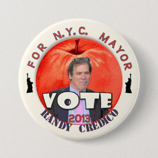 Bürgermeister 2013 Abstimmungrandy-Credico NYC Button