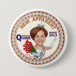 Bürgermeister 2013 Christine-Quinn NYC Button
