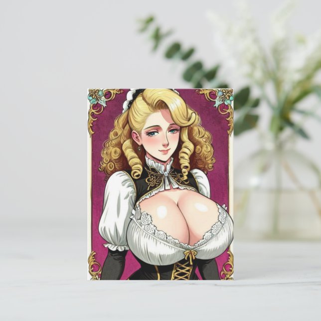 Bürgermeister 4 postkarte (Stehend Vorderseite)