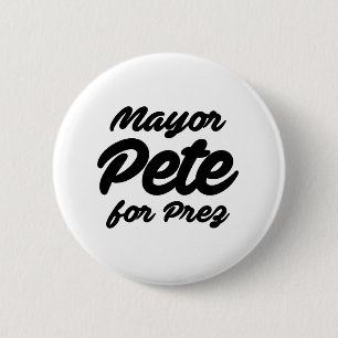 Bürgermeister Pete für Prez Button