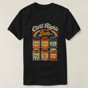 Bürgerrechte sind mein Ding Vintage Retro T-Shirt