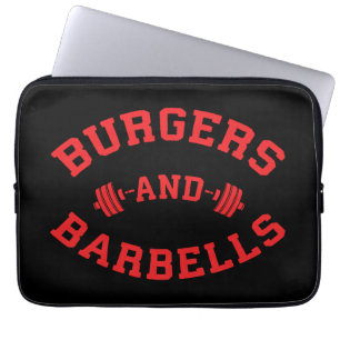 Burgers and Barbells - Die Motivation für die Aufh Laptopschutzhülle