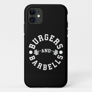 Burgers and Barbells - Funny Workout Motivierend Case-Mate iPhone Hülle