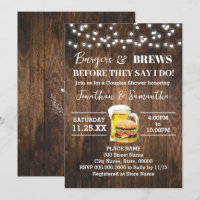 Burgers & Brews bevor ich Western Paare Dusche