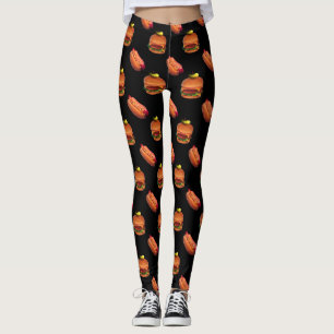 Burgers n' Hogs Leggings