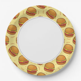 Burgers Pappteller