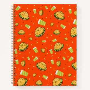 Burgers patentieren notizbuch