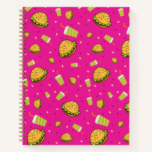 Burgers patentieren notizbuch