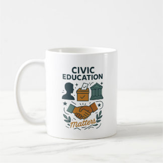 Bürgerschaftliche Bildung zählt Kaffeetasse
