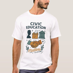 Bürgerschaftliche Bildung zählt  T-Shirt