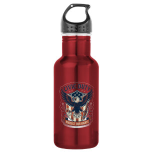 Bürgersinn-Adler – Patriotisch Schützen wir unsere Edelstahlflasche