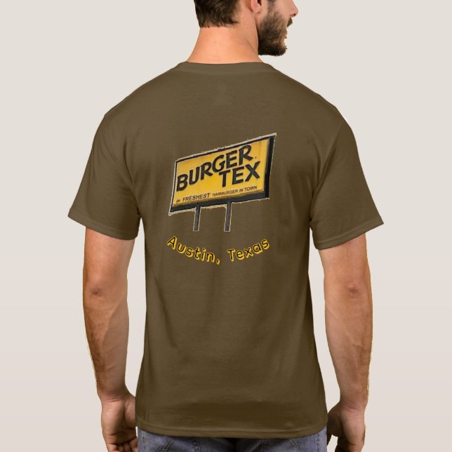 BurgerText T-Shirt (Rückseite)