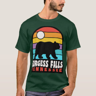 Burgess Falls State Park Wandern Tennessee Bär Ret T-Shirt