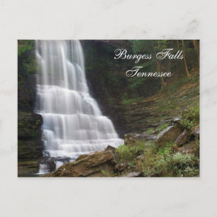 Burgess Falls TN Postcard Postkarte