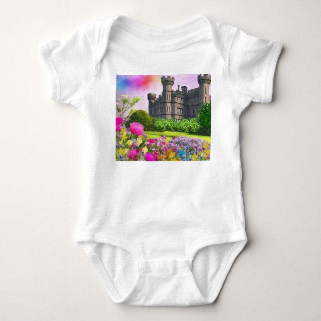 Burggarten Baby Strampler (Vorderseite)
