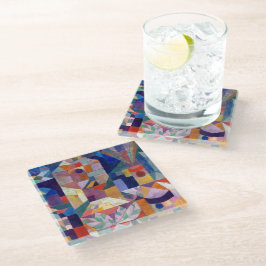 Burggarten - Paul Klee - Glasuntersetzer