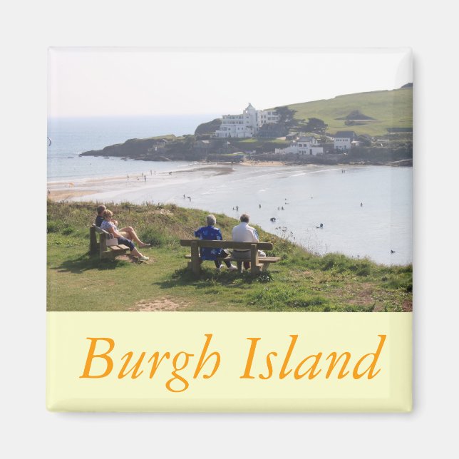 Burgh Island, Devon Magnet (Vorne)