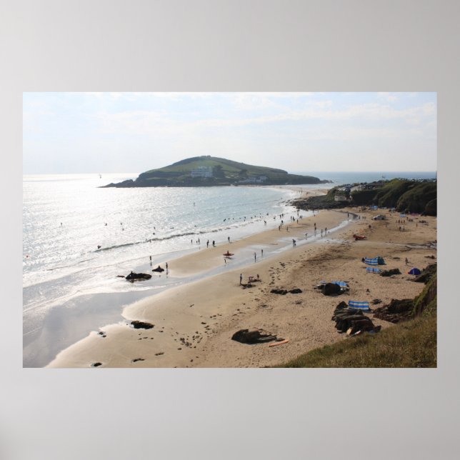 Burgh Island, Devon Poster (Vorne)