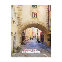 Burghausen in Bayern