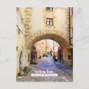 Burghausen in Bayern Postkarte
