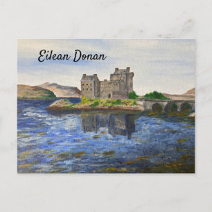 Burgkarte Eilean Donan Postkarte