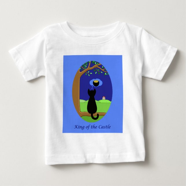 Burgkönig Baby T-shirt (Vorderseite)